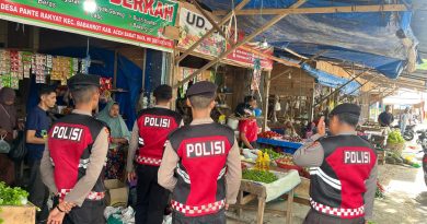 Guna Antisipasi Guantimas di wilayah hukum Polres Aceh Barat Daya , Personel Satsamapta Polres Abdya Laksanakan Patroli Siang dan Sambang Masyarakat