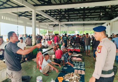 Guna Teciptanya Situasi yang aman dan Nyaman bagi Nelayan Serta Masyarakat, Personel Sat Polairud Polres Abdya Laksanakan Patroli dan sambang nelayan di TPI Ujung Serangga, susoh dan Pesisir Pantai