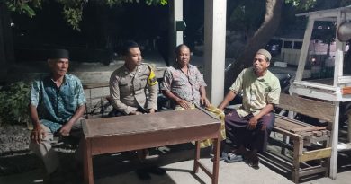 Guna Antisipasi Guantibmas Di Wilkum Polsubsektor Lembah Sabil, Bhabinkamtibmas Polsubsektor Lembah Sabil Polres Abdya Laksanakan Patroli Malam dan Sambang Warga Serta Beri Pesan-Pesan Kamtibmas