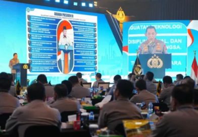 Beri Arahan di Rapim Polri, Jenderal Sigit Tegaskan Kawal Penuh Program Pemerintah