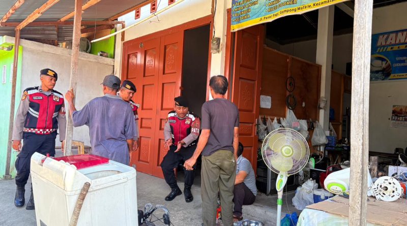 Guna Antisipasi Guantimas, Personel Satsamapta Polres Aceh Barat Daya Gelar Patroli Siang dan Sambang Masyarakat Guna Antisipasi Guantimas, Personel Satsamapta Polres Aceh Barat Daya Gelar Patroli Siang dan Sambang Masyarakat