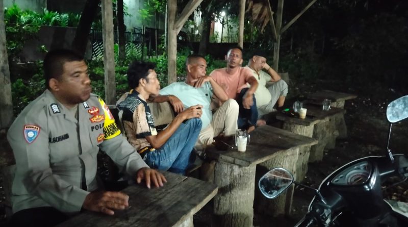 Bhabinkamtibmas Polsek Manggeng, Polres Abdya Laksanakan Patroli Malam Hari dan Sambang Warga, Antisipasi Bencana Alam dan Guantibmas Bhabinkamtibmas Polsek Manggeng, Polres Abdya Laksanakan Patroli Malam Hari dan Sambang Warga, Antisipasi Bencana Alam dan Guantibmas