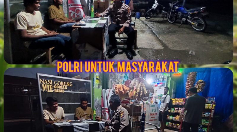 Bhabinkamtibmas Polsubsektor Jeumpa Polres Abdya Gelar Patroli Malam dan Sambang Warga, Antisipasi Bencana Alam dan Guantibmas di Malam Hari Bhabinkamtibmas Polsubsektor Jeumpa Polres Abdya Gelar Patroli Malam dan Sambang Warga, Antisipasi Bencana Alam dan Guantibmas di Malam Hari