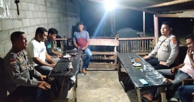 Cegah Guantibmas di Malam hari, Bhabinkamtibmas Polsubsektor Setia, Polres Abdya Laksanakan Kegiatan Patroli Malam Sekaligus sambang Masyarakat serta beri pesan kamtibmas Cegah Guantibmas di Malam hari, Bhabinkamtibmas Polsubsektor Setia, Polres Abdya Laksanakan Kegiatan Patroli Malam Sekaligus sambang Masyarakat serta beri pesan kamtibmas