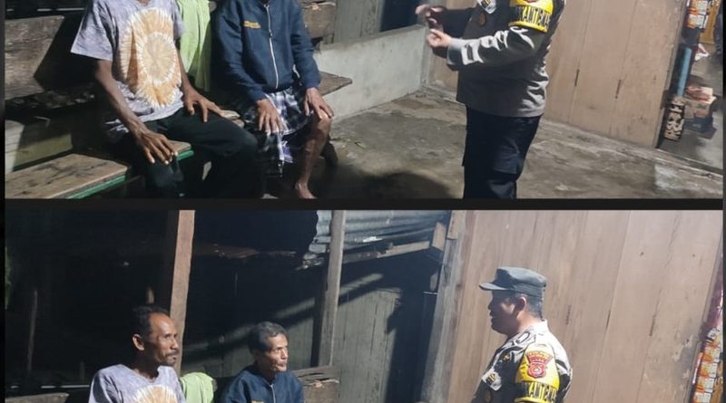 Antisipasi Guantibmas di Lembah sabil, Bhabinkamtibmas Polsubsektor Lembah Sabil Polres Abdya Gelar Patroli Malam Serta Sambang Warga Binaan Antisipasi Guantibmas di Lembah sabil, Bhabinkamtibmas Polsubsektor Lembah Sabil Polres Abdya Gelar Patroli Malam Serta Sambang Warga Binaan