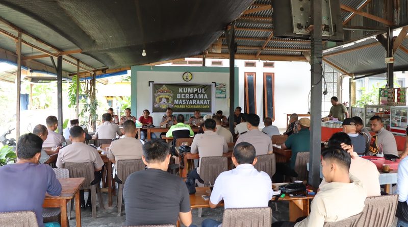 Dengarkan Langsung Aspirasi Warga, Polres Abdya Gelar Kegiatan Kumpul Bersama Masyarakat Dengarkan Langsung Aspirasi Warga, Polres Abdya Gelar Kegiatan Kumpul Bersama Masyarakat