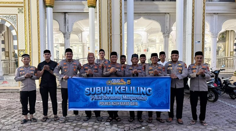 Kapolres Abdya Gelar Kegiatan Suling (Subuh Keliling), Rajut Silaturahmi dan Perkuat Kamtibmas Bersama Masyarakat Kapolres Abdya Gelar Kegiatan Suling (Subuh Keliling), Rajut Silaturahmi dan Perkuat Kamtibmas Bersama Masyarakat